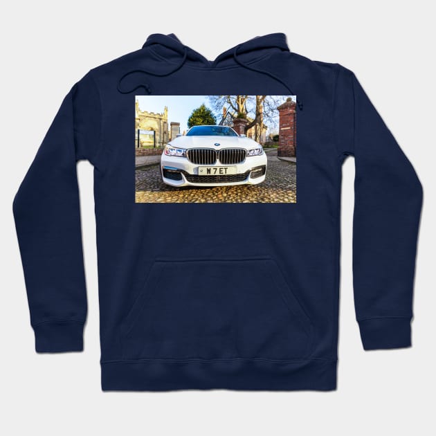 Big White Limousine Hoodie by tommysphotos